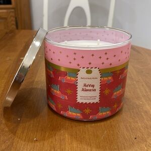 NWT.  Bath & Body Works, three wick candle.